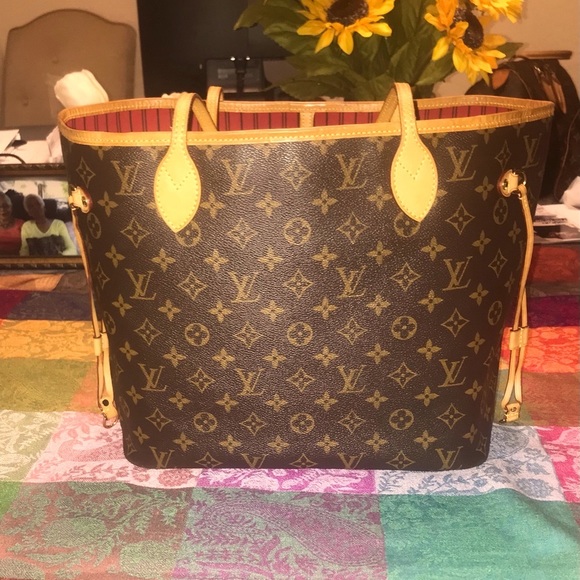 HOLIDAY SPECIAL!🎁 AUTHENTIC Louis Vuitton Neverfull MM Monogram Tote - Picture 3 of 14